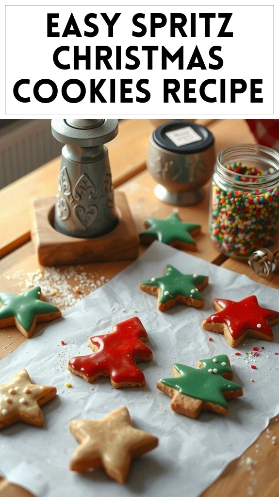 Easy Spritz Christmas Cookies Recipe
