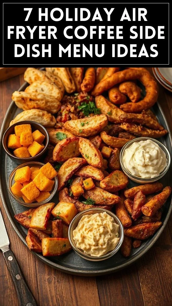 7 Holiday Air Fryer Coffee Side Dish Menu Ideas