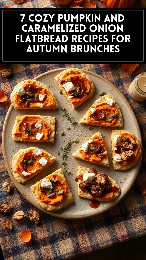 7 Cozy Pumpkin and Caramelized Onion Flatbread Recipes for Autumn Brunches