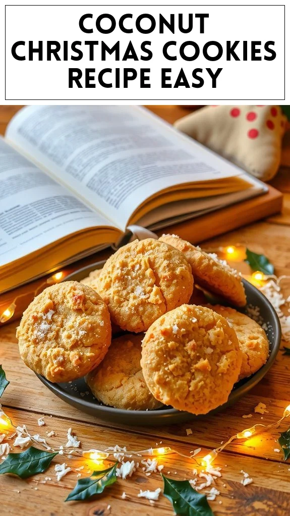 Coconut Christmas Cookies Recipe Easy