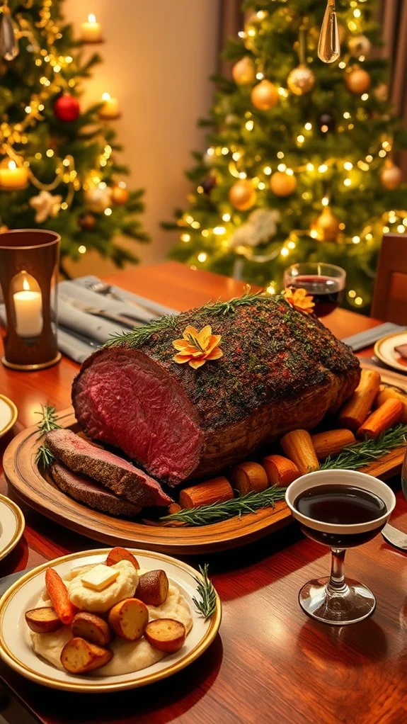 herb crusted roast beef delight