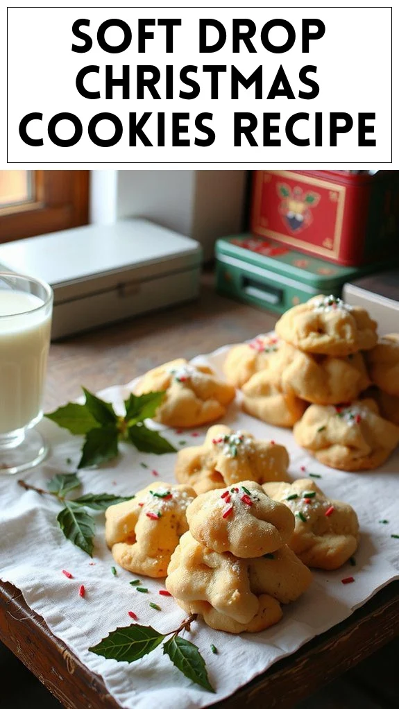 Soft Drop Christmas Cookies Recipe