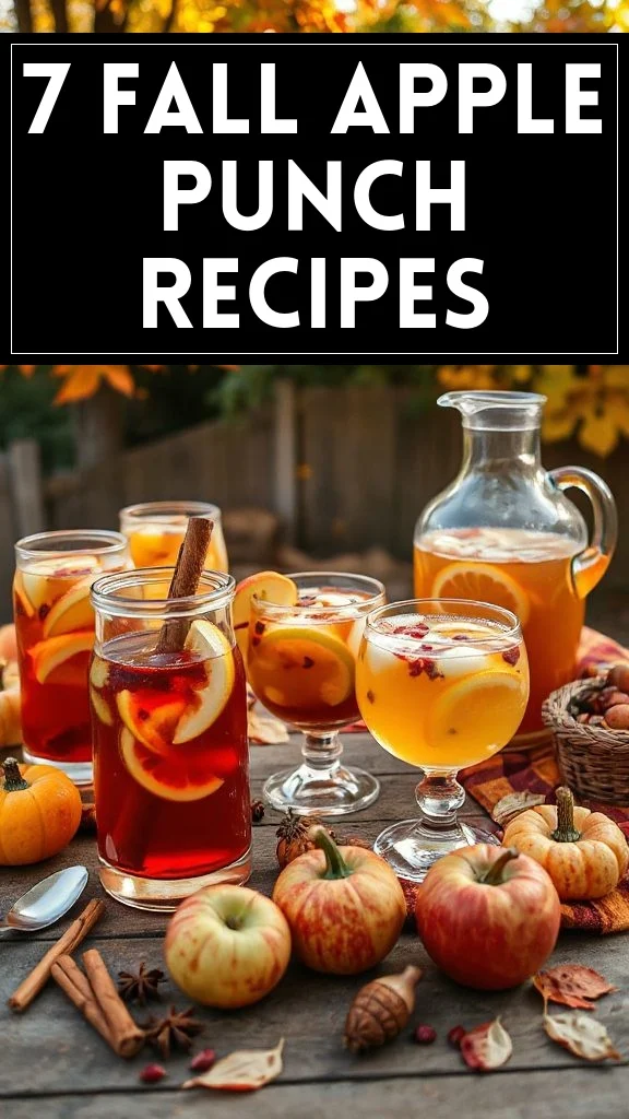 7 Fall Apple Punch Recipes