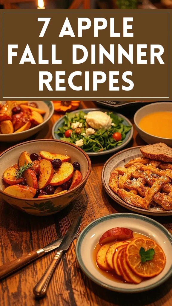 7 Apple Fall Dinner Recipes