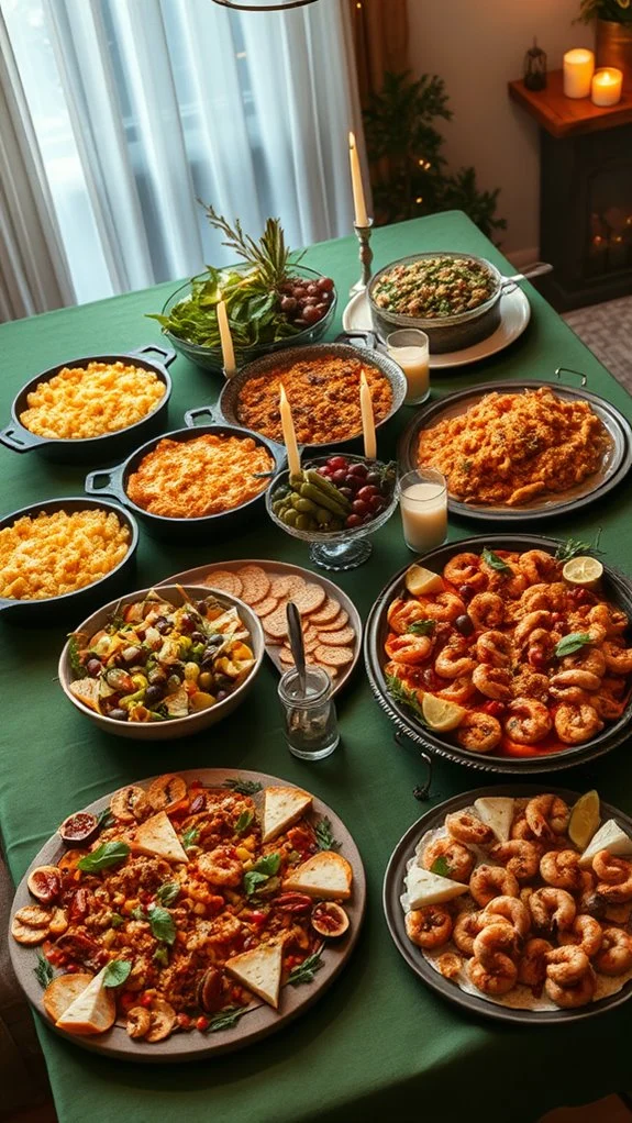 christmas buffet meal ideas