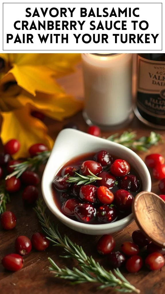 Savory Balsamic Cranberry Sauce to Pair With Your Turkey