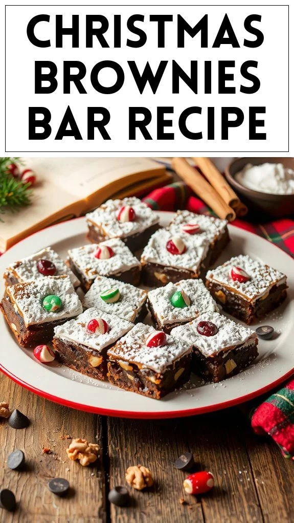 Christmas Brownies Bar Recipe
