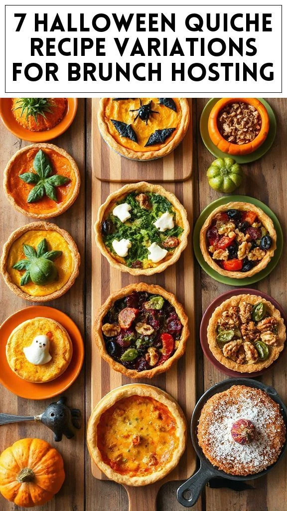 7 Halloween Quiche Recipe Variations for Brunch Hosting
