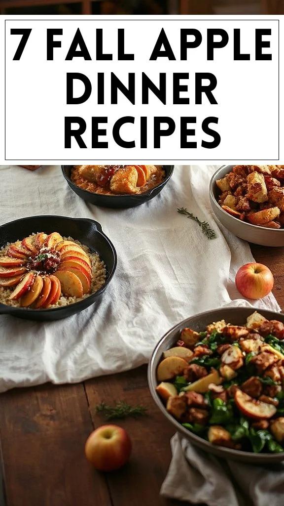 7 Fall Apple Dinner Recipes