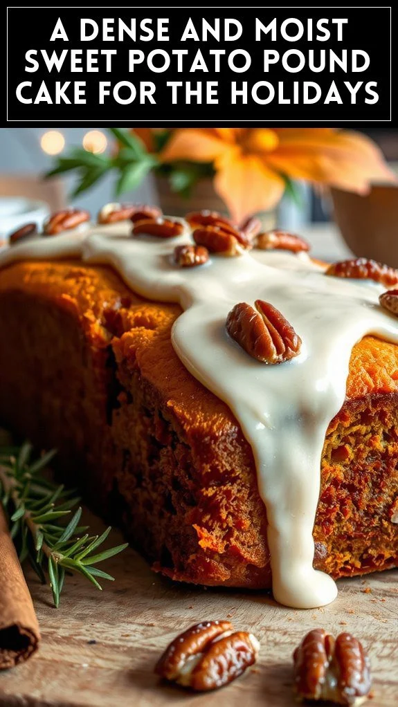 A Dense and Moist Sweet Potato Pound Cake for the Holidays