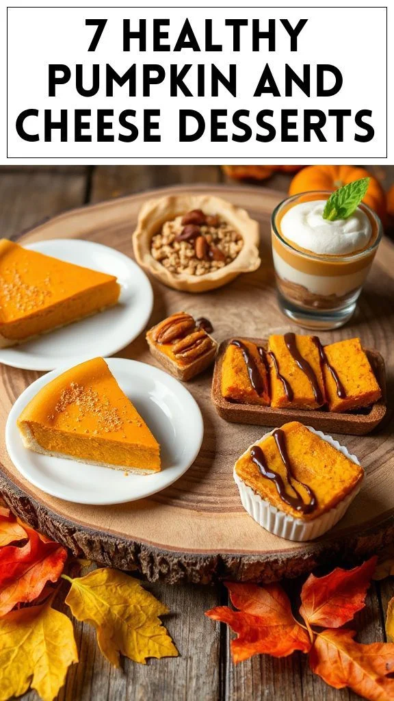 7 Healthy Pumpkin and Cheese Desserts