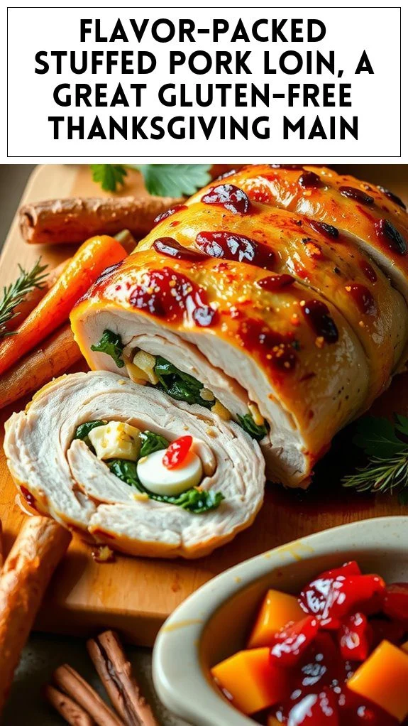 Flavor-Packed Stuffed Pork Loin, a Great Gluten-Free Thanksgiving Main