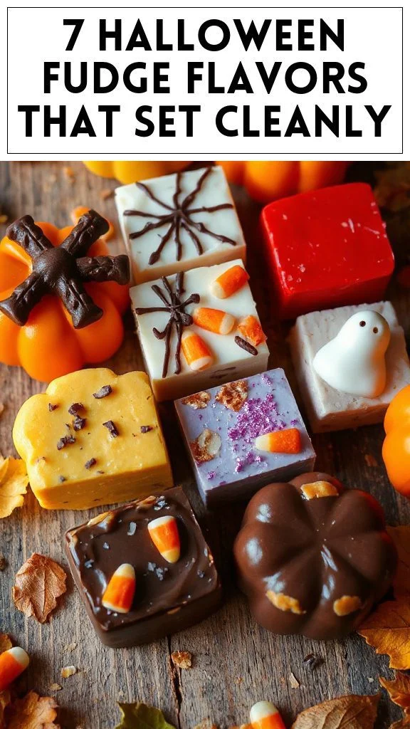 7 Halloween Fudge Flavors That Set Cleanly