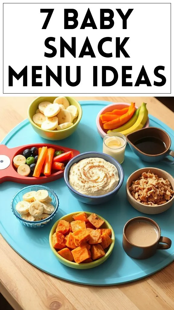 7 Baby Snack Menu Ideas