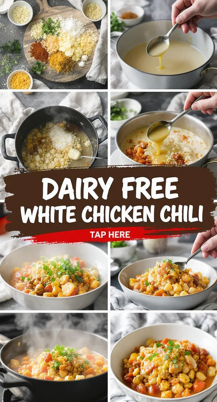 Dairy Free White Chicken Chili - Allergy-Friendly Family Meal