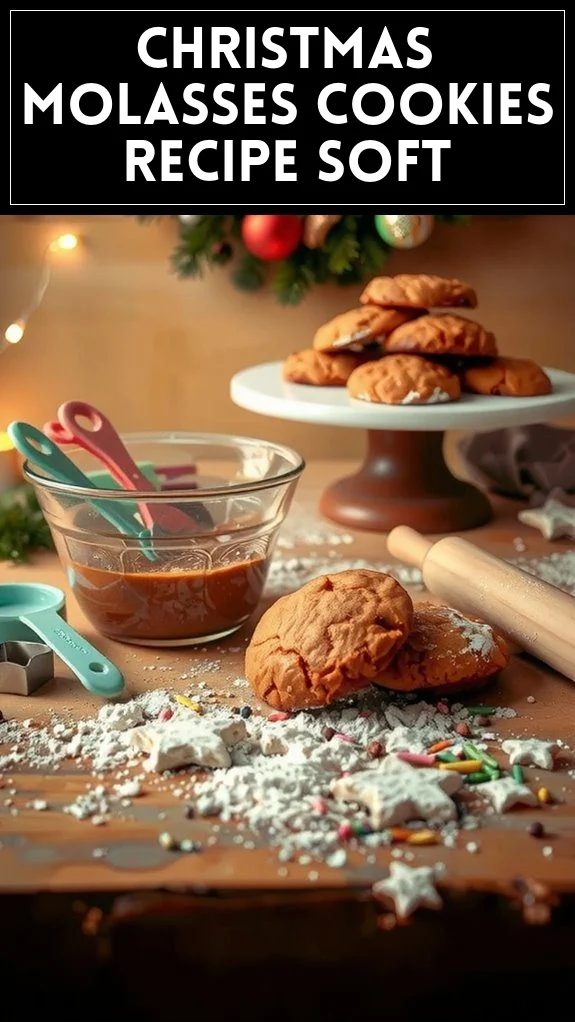Christmas Molasses Cookies Recipe Soft