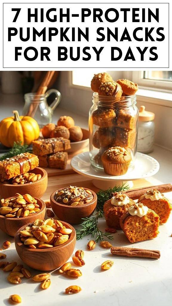 7 High-Protein Pumpkin Snacks for Busy Days