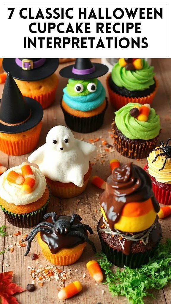 7 Classic Halloween Cupcake Recipe Interpretations