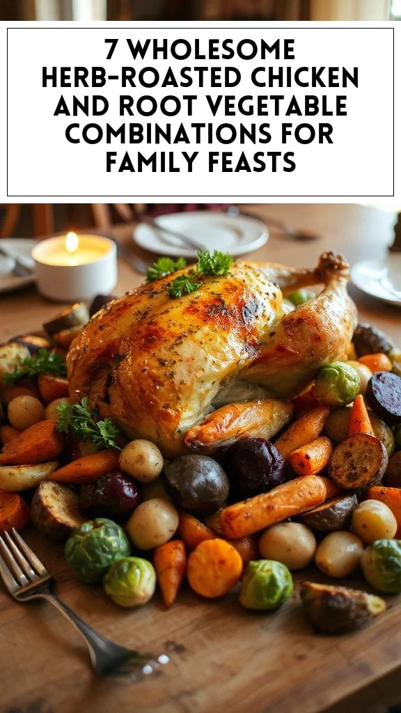 7 Wholesome Herb-Roasted Chicken and Root Vegetable Combinations for Family Feasts