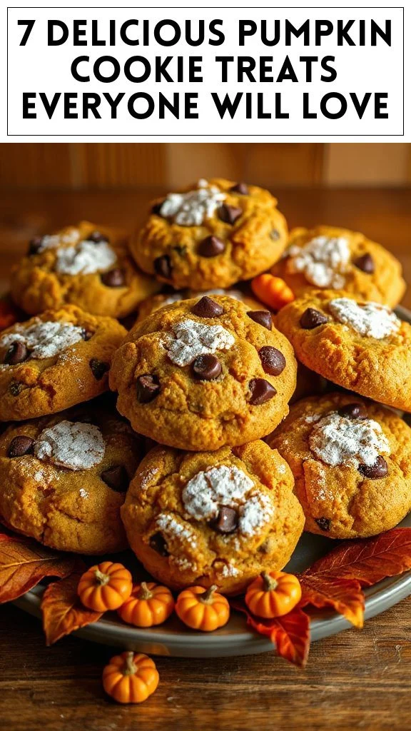 7 Delicious Pumpkin Cookie Treats Everyone Will Love