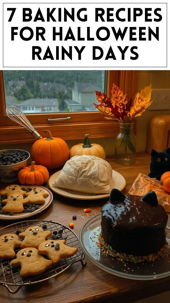 7 Baking Recipes for Halloween Rainy Days