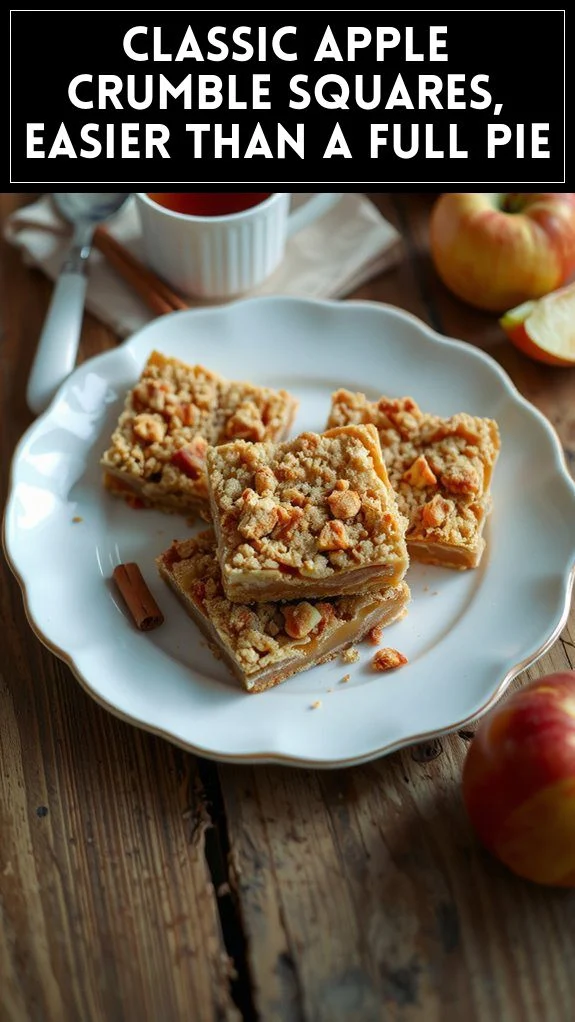 Classic Apple Crumble Squares, Easier Than a Full Pie