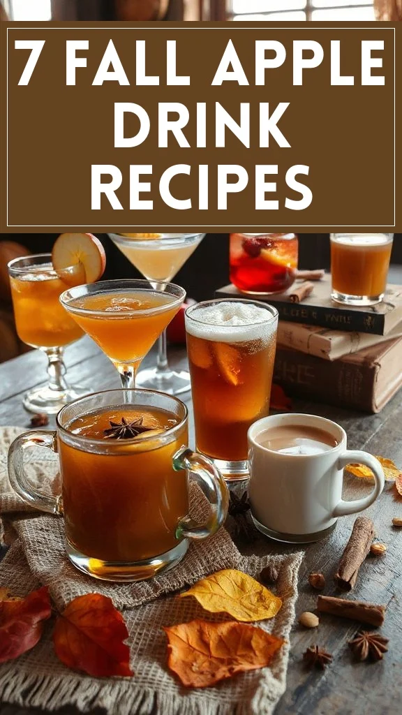 7 Fall Apple Drink Recipes