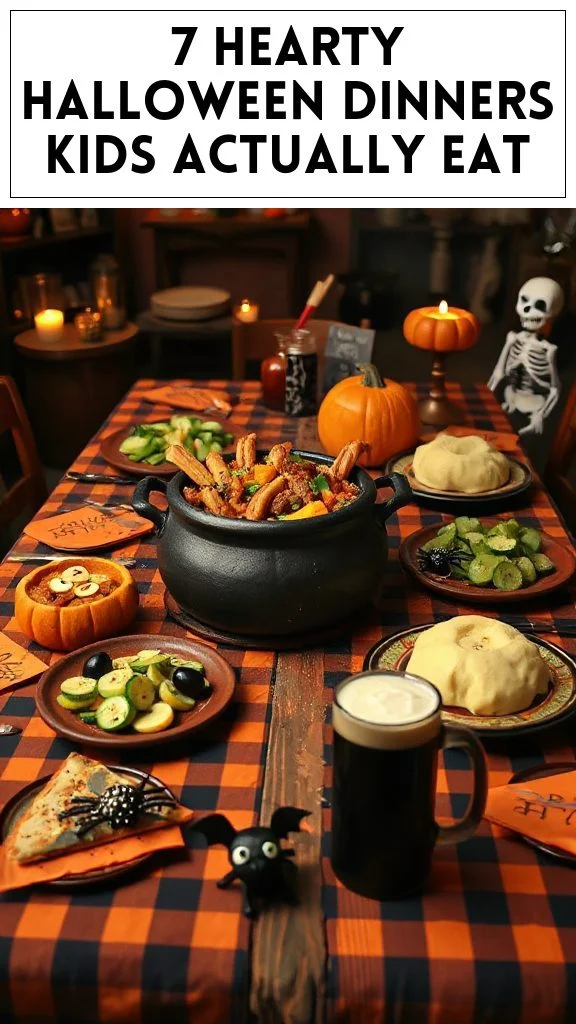 7 Hearty Halloween Dinners Kids Actually Eat