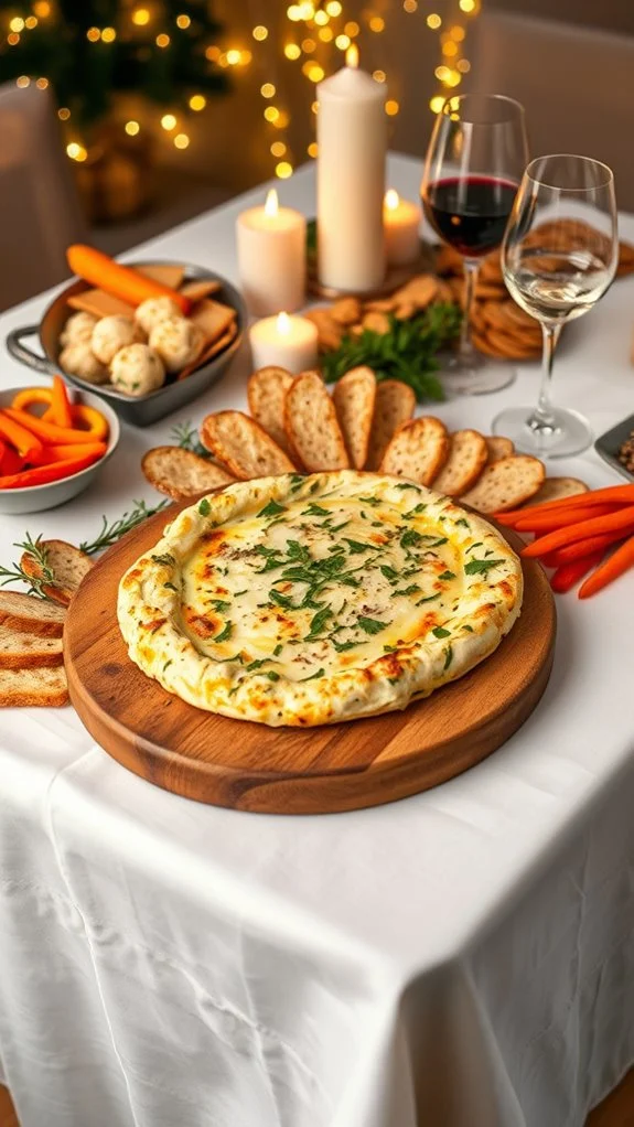 creamy holiday spinach dip