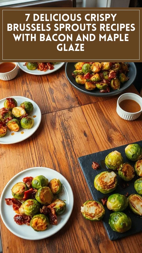 7 Delicious Crispy Brussels Sprouts Recipes With Bacon and Maple Glaze