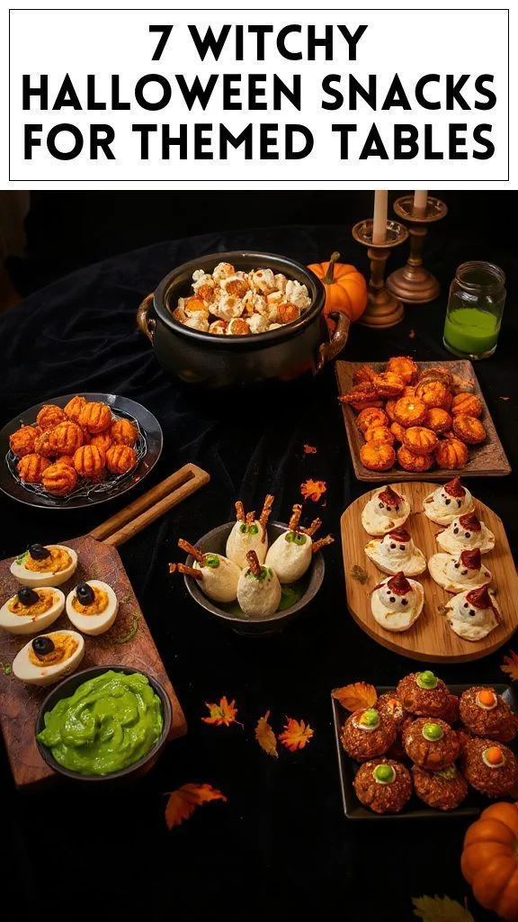 7 Witchy Halloween Snacks for Themed Tables