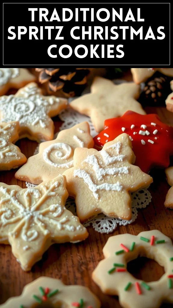 Traditional Spritz Christmas Cookies