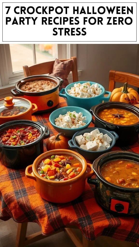 7 Crockpot Halloween Party Recipes for Zero Stress