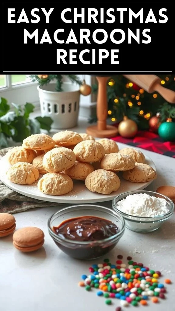 Easy Christmas Macaroons Recipe