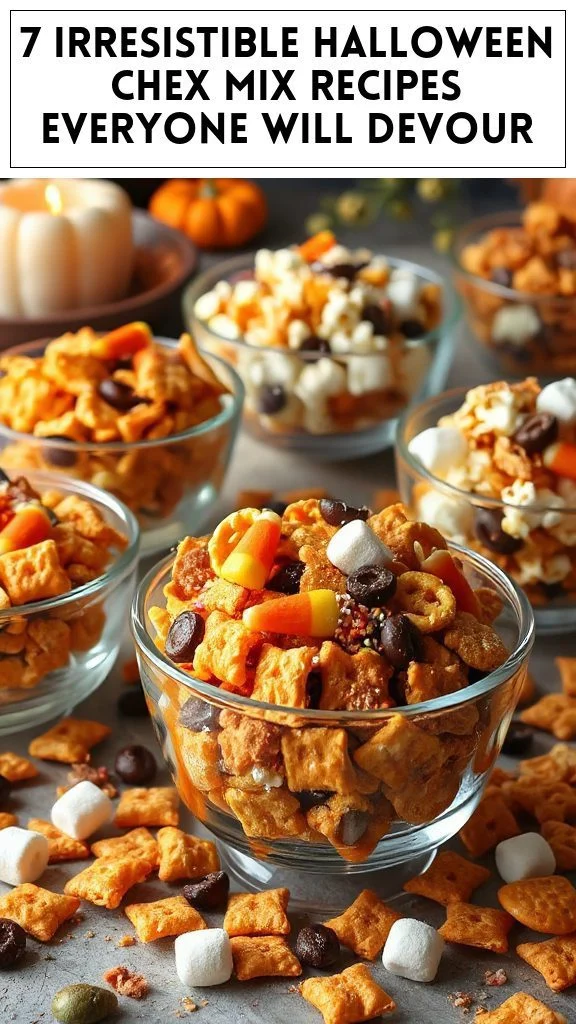 7 Irresistible Halloween Chex Mix Recipes Everyone Will Devour