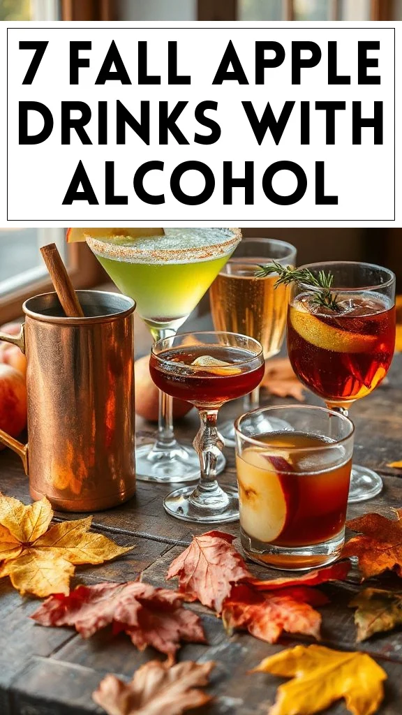 7 Fall Apple Drinks With Alcohol