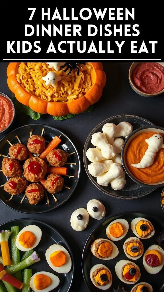 7 Halloween Dinner Dishes Kids Actually Eat