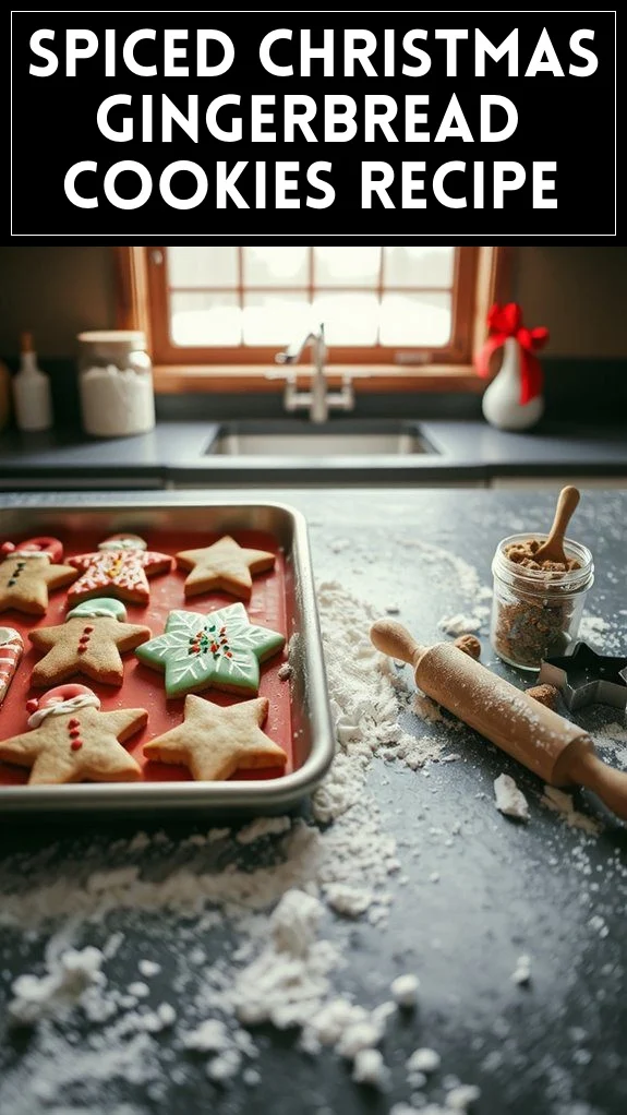 Spiced Christmas Gingerbread Cookies Recipe