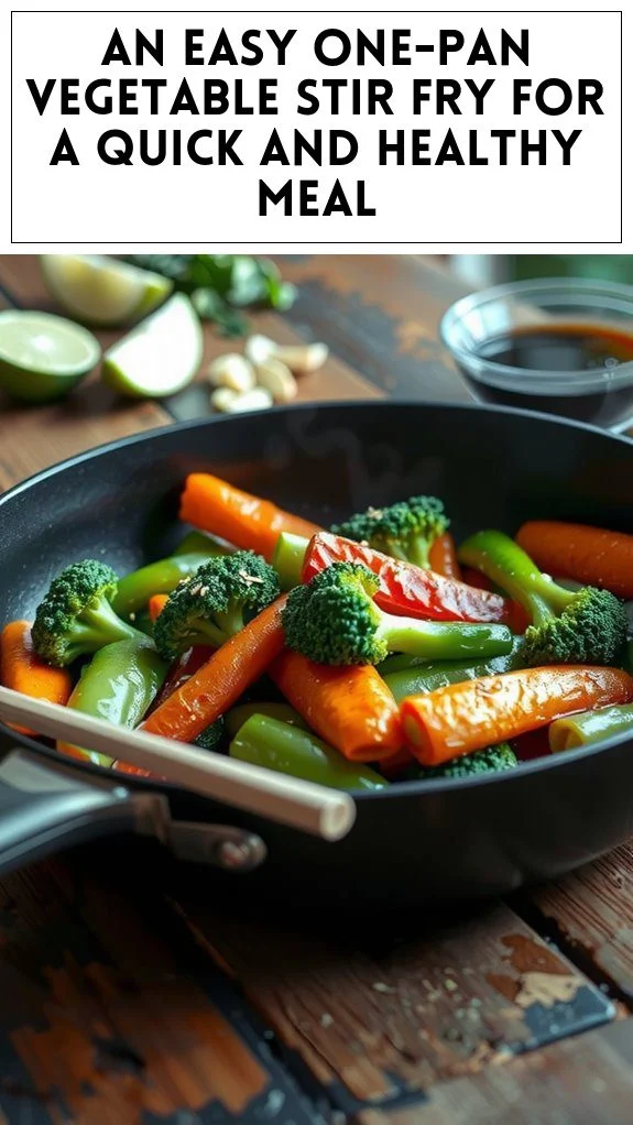 An Easy One-Pan Vegetable Stir Fry for a Quick and Healthy Meal