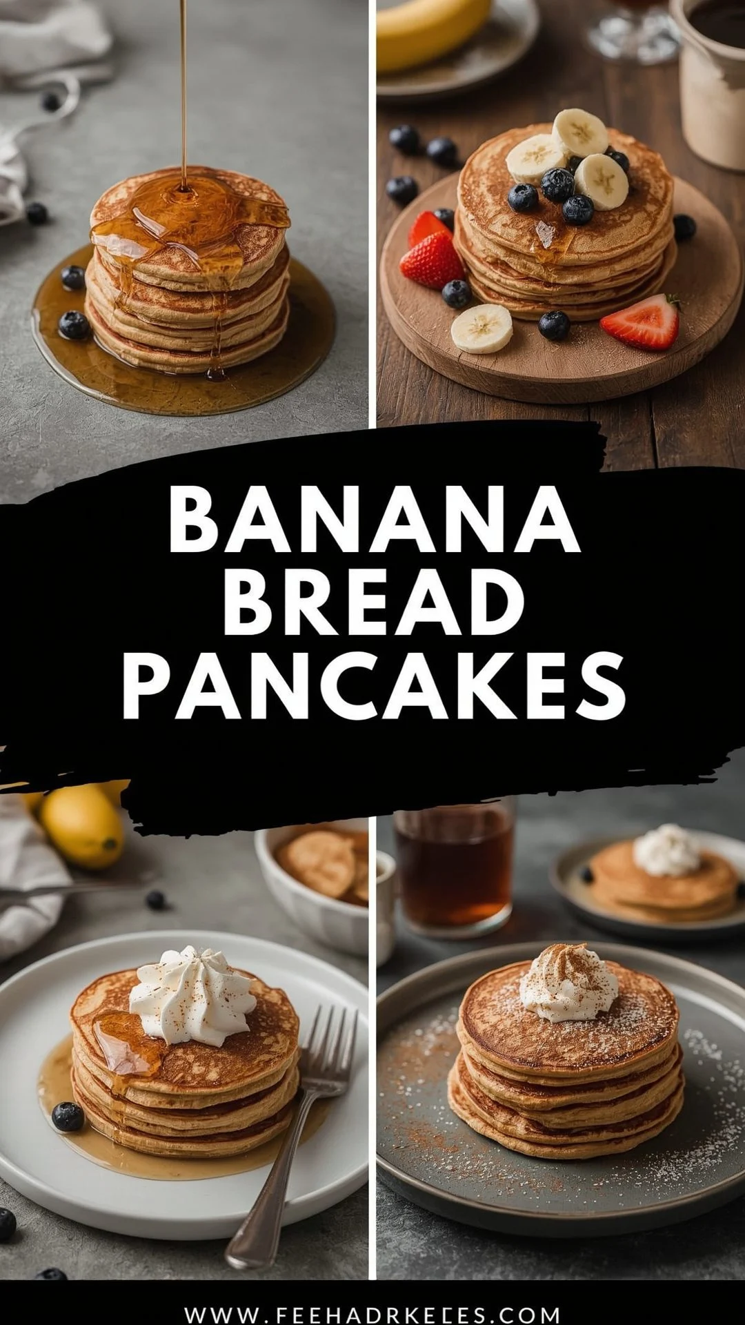 Banana Bread Pancakes