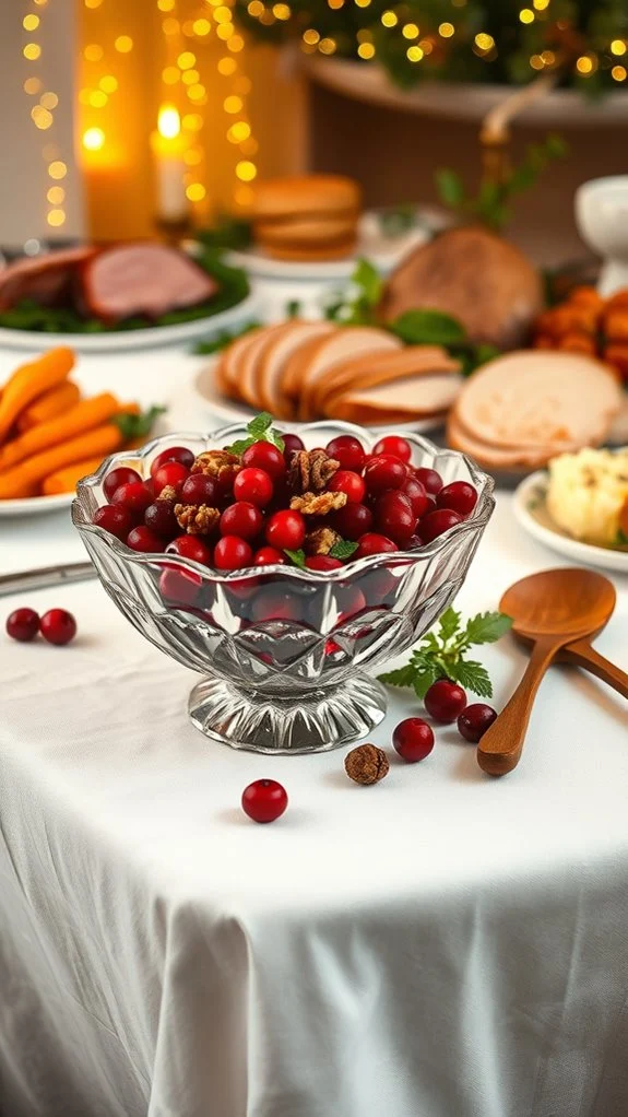 cranberry walnut spinach salad