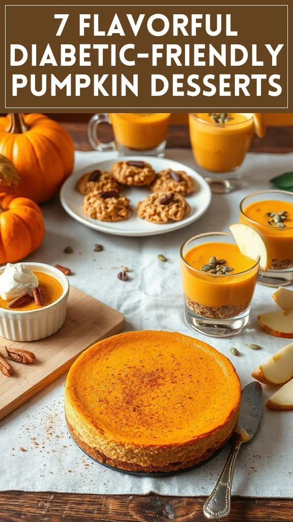 7 Flavorful Diabetic-Friendly Pumpkin Desserts