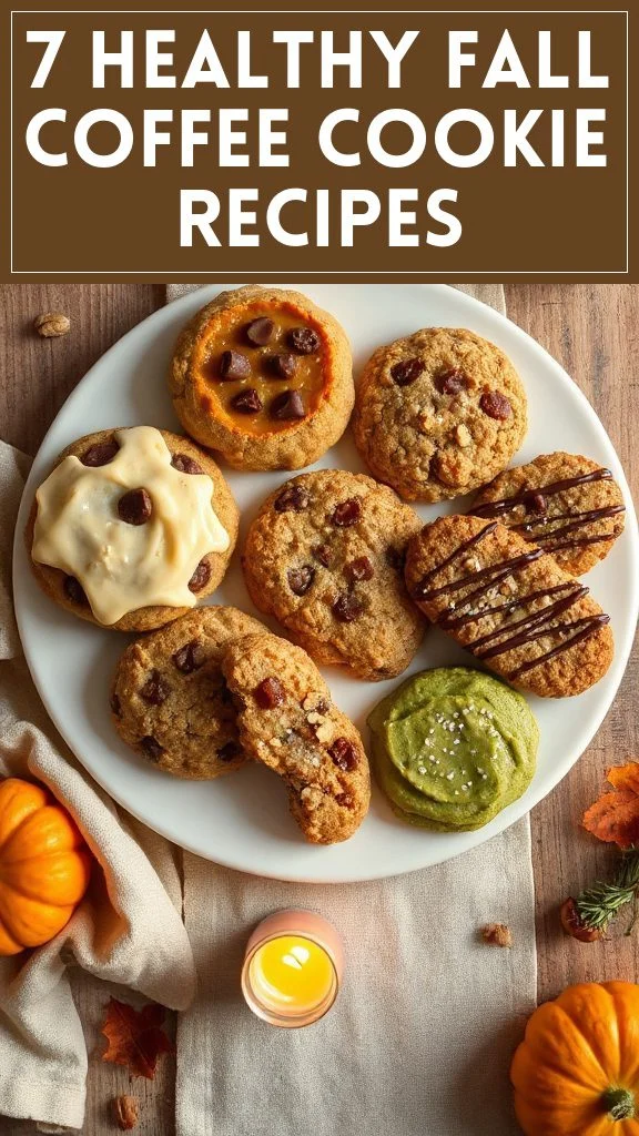 7 Healthy Fall Coffee Cookie Recipes