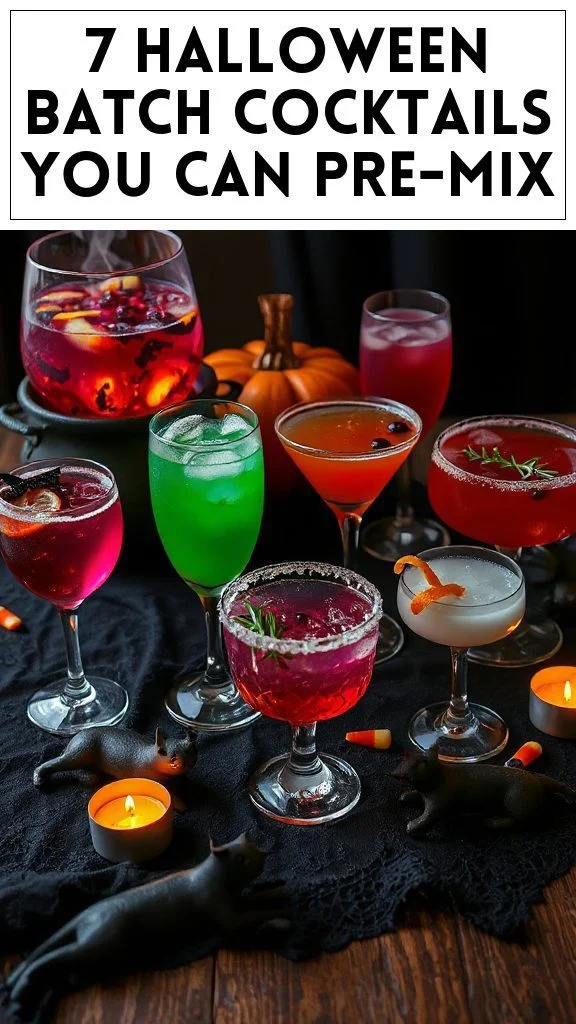 7 Halloween Batch Cocktails You Can Pre-Mix