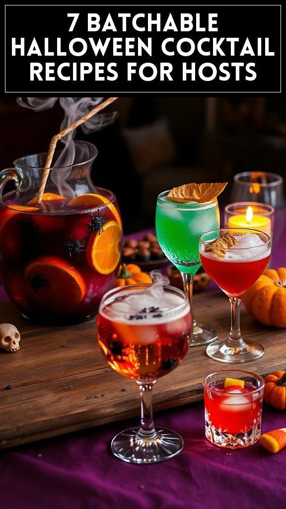7 Batchable Halloween Cocktail Recipes for Hosts