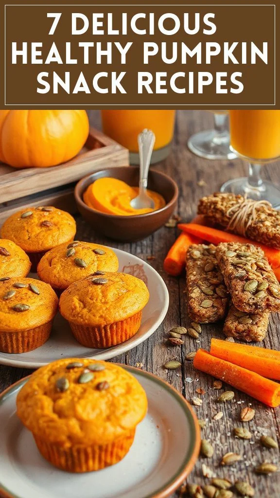 7 Delicious & Healthy Pumpkin Snack Recipes