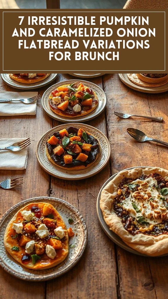 7 Irresistible Pumpkin and Caramelized Onion Flatbread Variations for Brunch