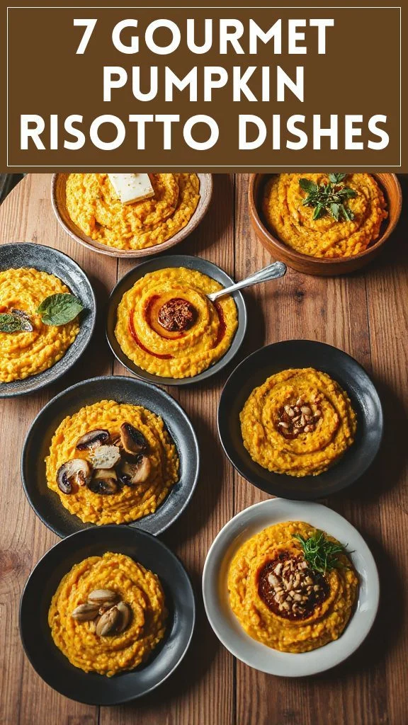7 Gourmet Pumpkin Risotto Dishes