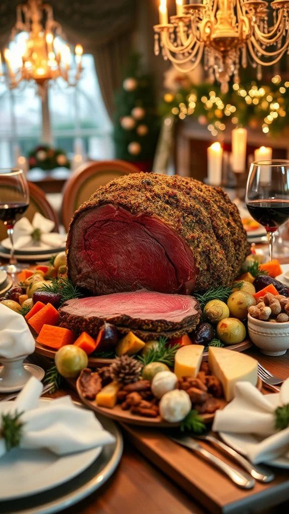 juicy herbed prime rib roast