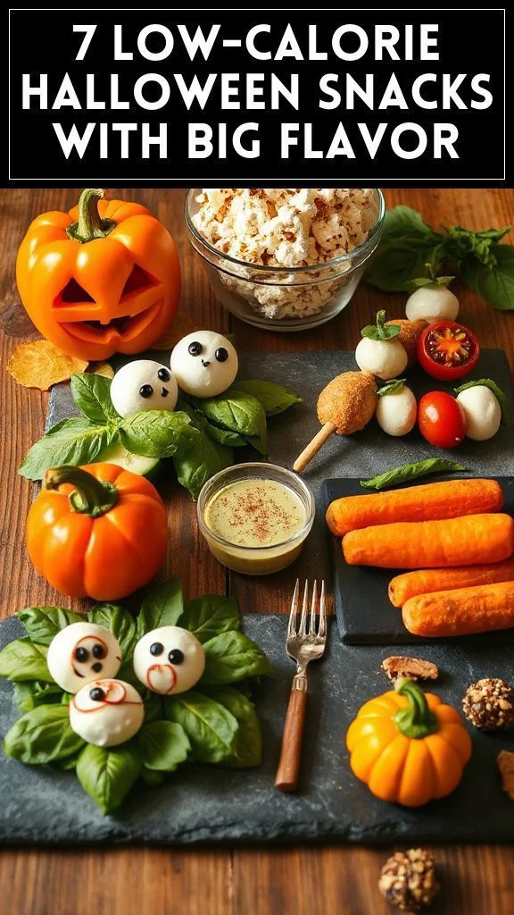 7 Low-Calorie Halloween Snacks With Big Flavor
